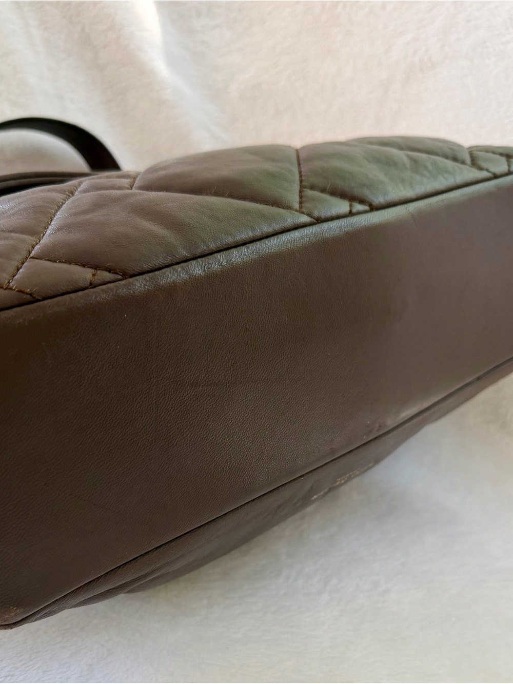 Kurt Geiger London Medium Kensington Soft Bag - Brown Leather - Picture 14 of 16
